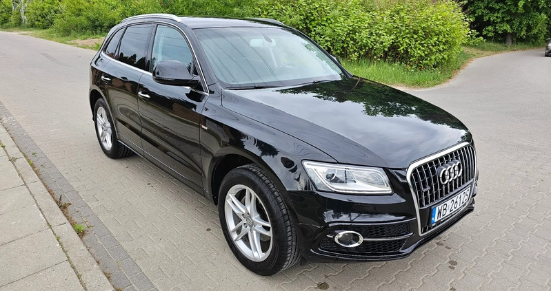 Audi Q5 cena 82900 przebieg: 218000, rok produkcji 2015 z Puszczykowo małe 742